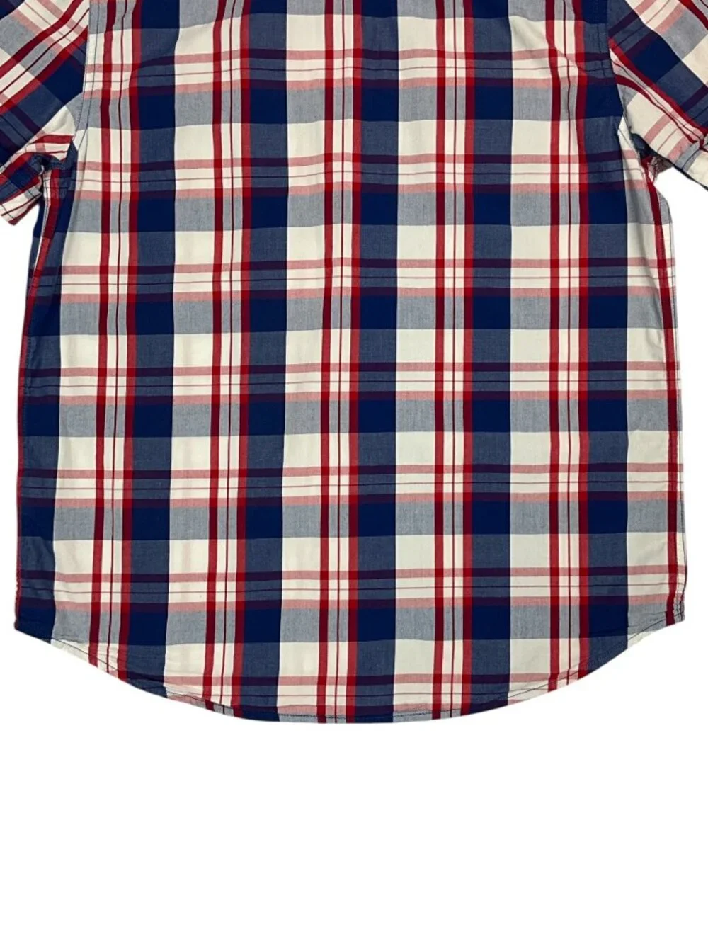 True Religion Pearl Snap Western Shirt M Red White Blue Patriotic